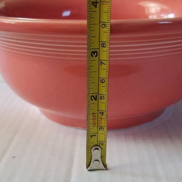 Fiestaware Fiesta CERAIC Mixing Bowl Dish CONTAINER ROSE PINK - Picture 5 of 12